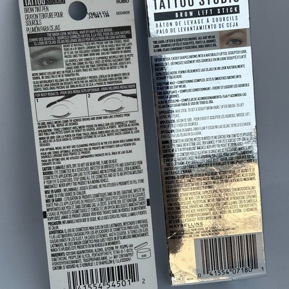 Maybelline Tattoo Studio Bundle - Picture 3 of 7